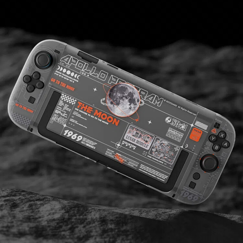 Geekshare Apollo Project Theme เคสป้องกันโปร่งใสแบบแข็งสําหรับ Nintendo Switch2 (2025)