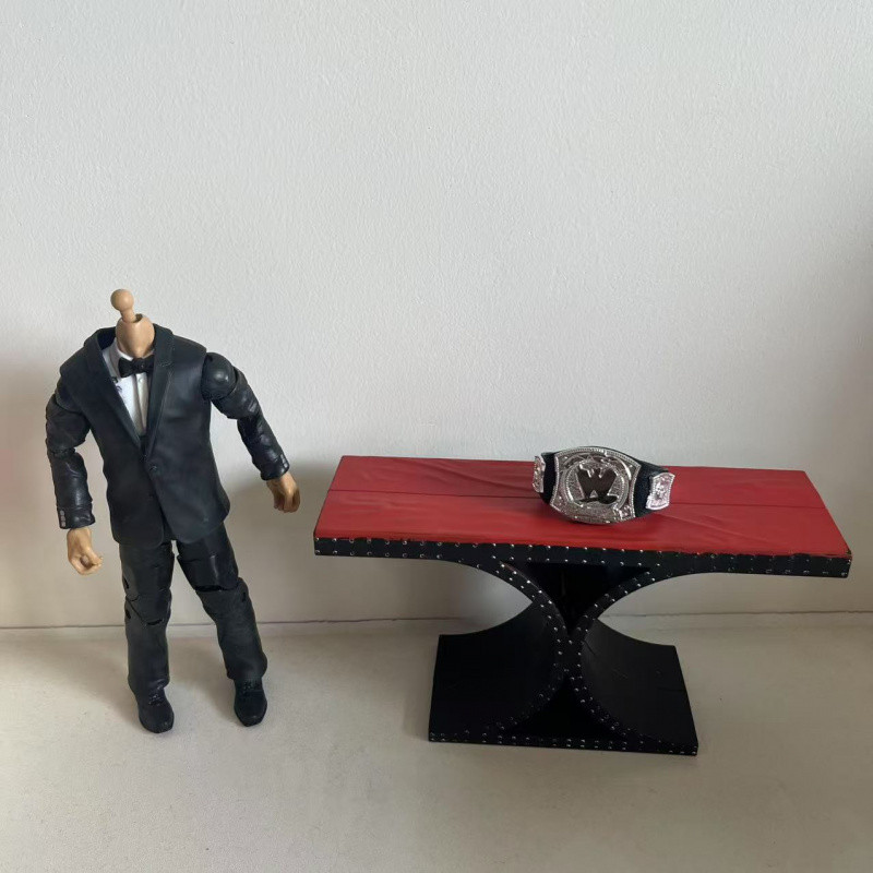 WWE Wrestler Accessories WWE Action Figure Belt Display Stand
