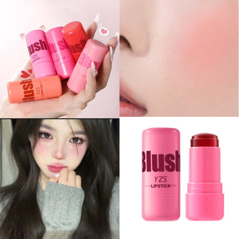 YZS Jelly Blush Stick Lip and Cheek Dual Use Matte Natural Lasting