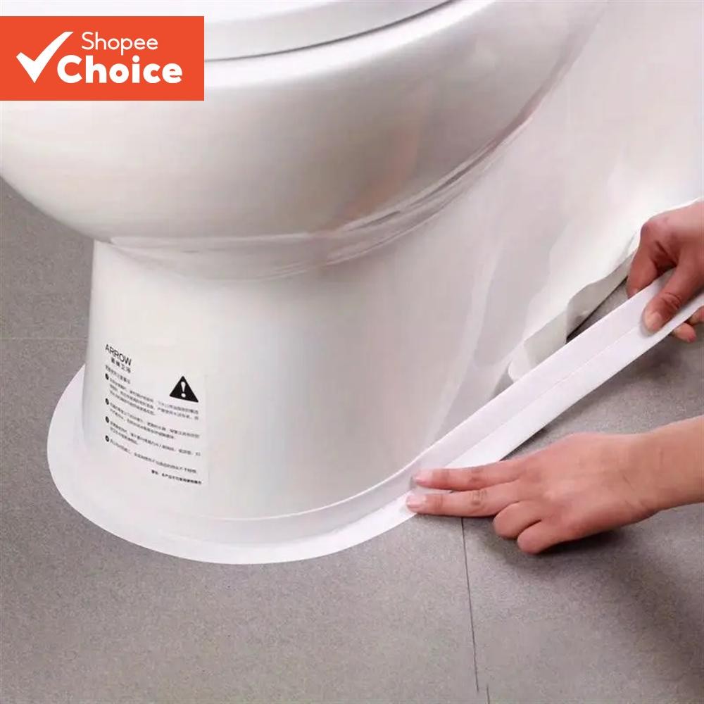 กันน้ําโรคราน้ําค้าง-Proof Caulk Strip Self-Adhesive เทปปิดผนึกสําหรับห้องครัวห้องน้ํา 150 ซม.300 ซม. 1 ม้วน