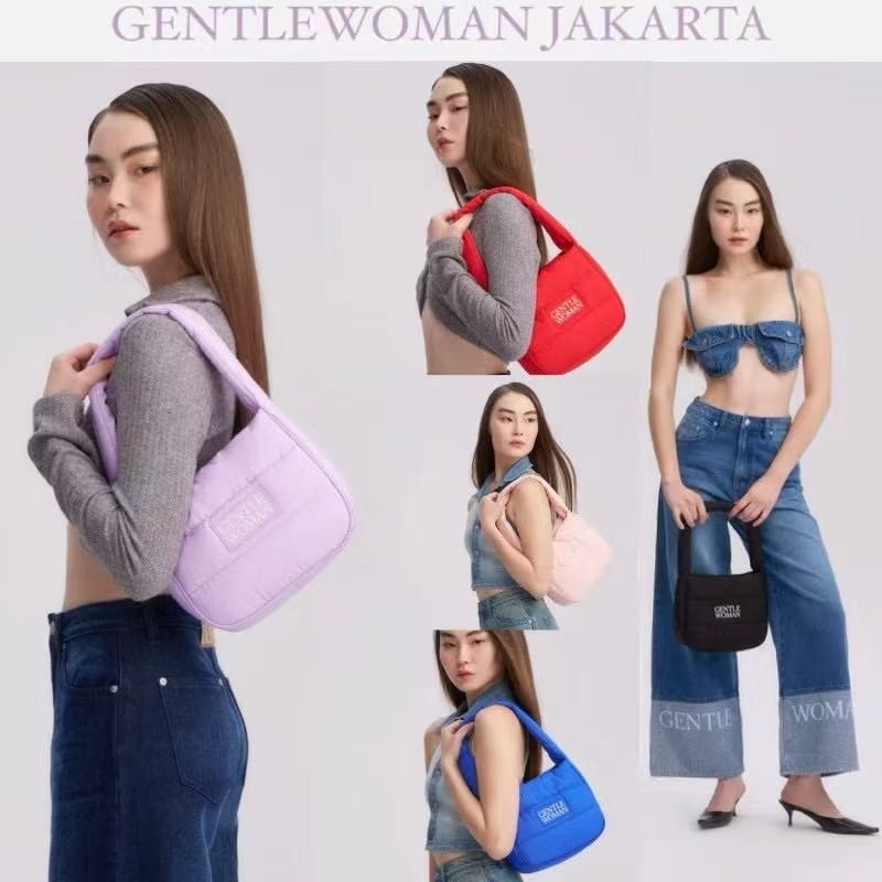👜NEW!!!✅ Padding Bag [3 color] Tote Bag กระเป๋าถือ กระเป๋านุ่มมๆ❤️ สีสันสดใสมาก
