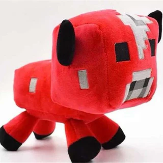 ของเล่นตุ๊กตา Minecraft Creeper Enderman Zombie Alex Wolf ฟิกเกอร์ภาพยนตร์ตุ๊กตาสะสมสำหรับเด็กของขวัญ