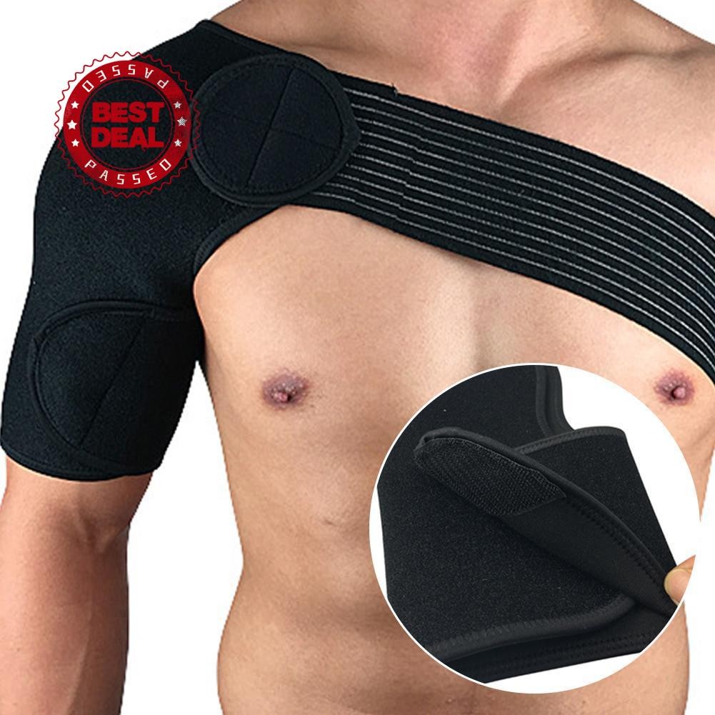 ปรับไหล่สนับสนุน Pad Strap Joint Sport Gym Support ไหล่ Single Strap Compression W6R8