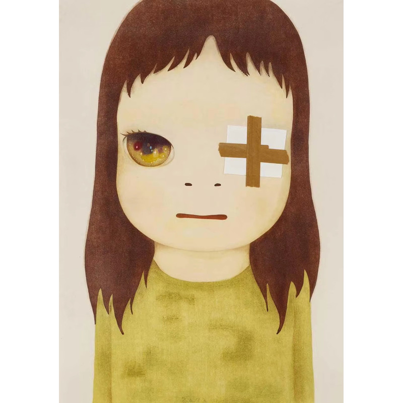 Yoshitomo Nara กีตาร์สาวการ์ตูนโปสเตอร์และพิมพ์ผ้าใบภาพวาด Wall Art ภาพสําหรับห้องนั่งเล่นตกแต่งบ้าน Cuadros - รูปที่ 6