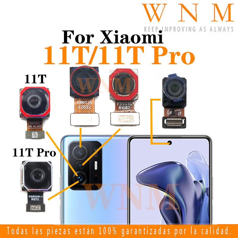 สําหรับ Xiaomi 11T / 11T Pro Selfie Frontal ขนาดเล็ก Facing กลับด้านหลังกล้องโมดูลด้านหน้า Backside Repair เปลี่ยนอะไหล่