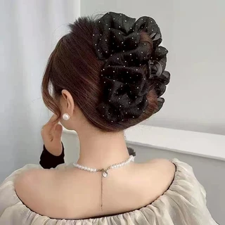 Aurora🛒พร้อมส่ง🚚 (รูปถ่ายจากงานจริง) ที่หนีบผมขนาดใหย่ เรียบหรูพูแพง 3สี