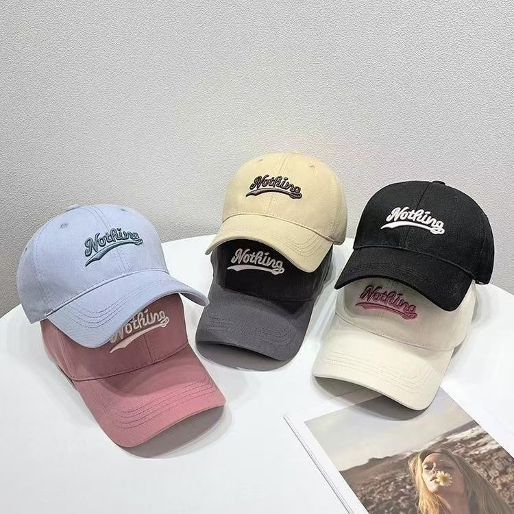 [จัดส่งจากไทย] Fulllove หมวกเบสบอล เวอร์ชันเกาหลี เวลาว่าง ผู้ชายและผู้หญิง การเย็บปักถักร้อยจดหมาย 7 สี