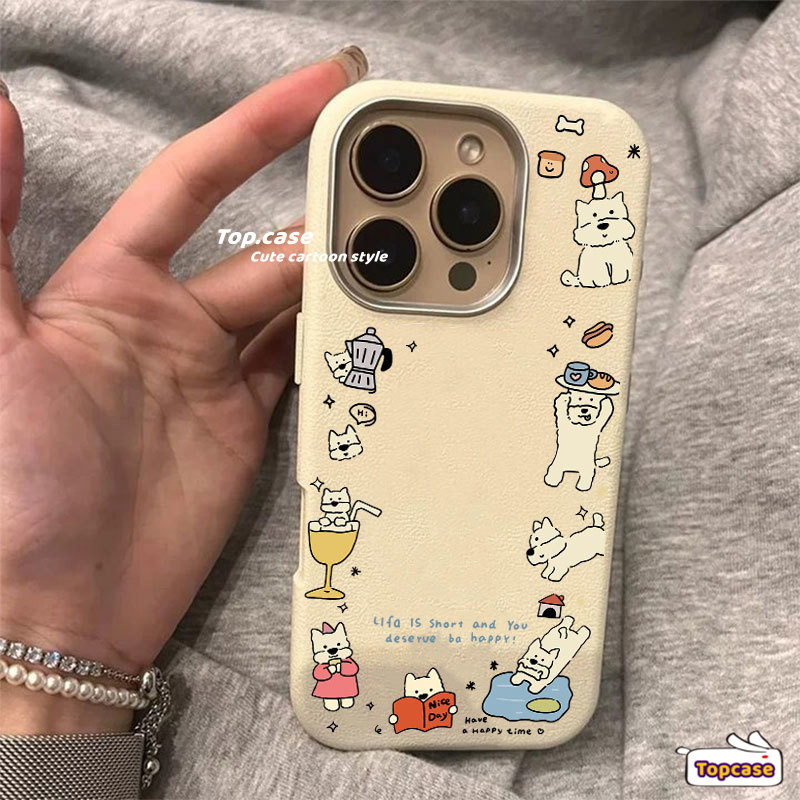 สําหรับOPPO A3X A60 A79 A38 A18 A95 A94 A93 A92 A78 A76 A17 A16 A15 A31 A53 2020 น่ารักWest Highland