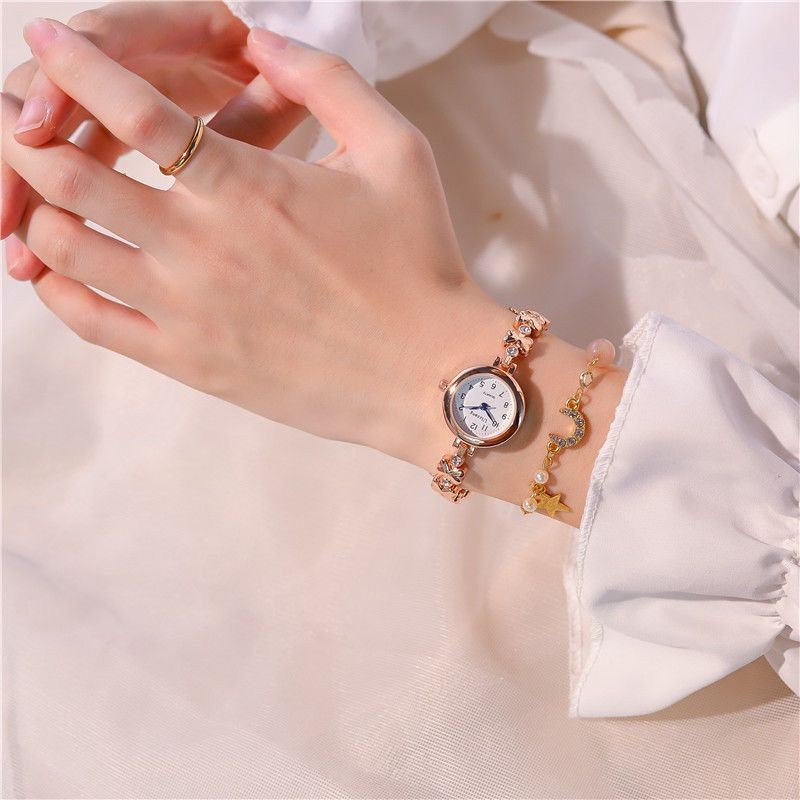 Star Luminous สร้อยข้อมือนาฬิกาน่ารักวรรณกรรมเกาหลีรุ่น Mori สไตล์นักเรียนหญิงสุภาพสตรีแฟชั่น Classy