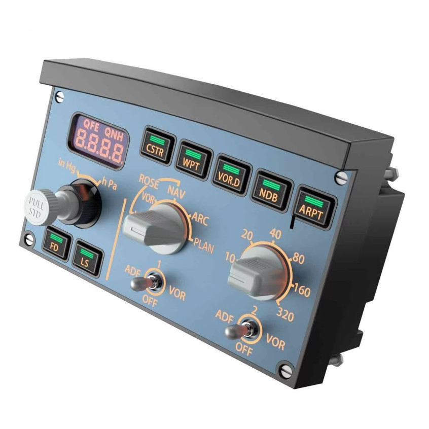 Winwing A320 EFIS-L ขนาดเต็ม EFIS Unit แผงควบคุมเที่ยวบินเกมจําลองสนับสนุนสําหรับ X-Plane MSFS2020