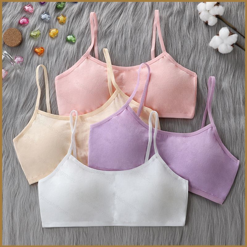 YT5 Bralette Tops สำหรับวัยรุ่นและสาวๆ ไม่มีแหวนเหล็ก สวมใส่สบาย และระบายอากาศดี