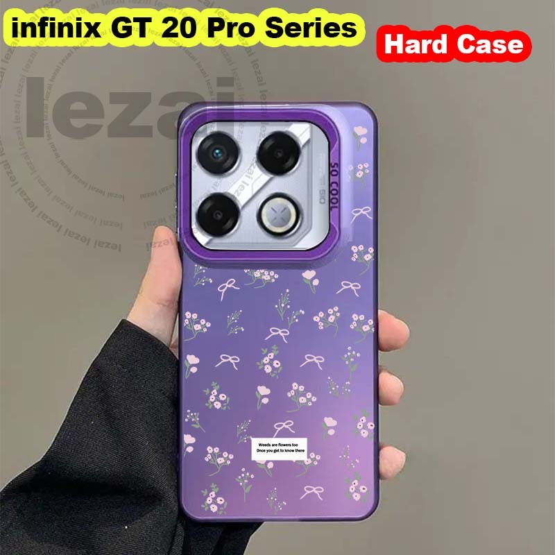 Infinix GT 20 Pro 5G 2024 X6871เคสInfinix GT20 GT20Pro 20proเคสHard Matte กันกระแทกปกหลังสําหรับสาวผ