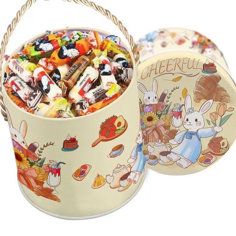 上海冠生园大白兔奶糖g混合味礼盒装童年怀旧零食糖果礼物Shanghai Guanshengyuan White Rabbit Milk Candy G Mixed Flavo IHnCBNmMsn11