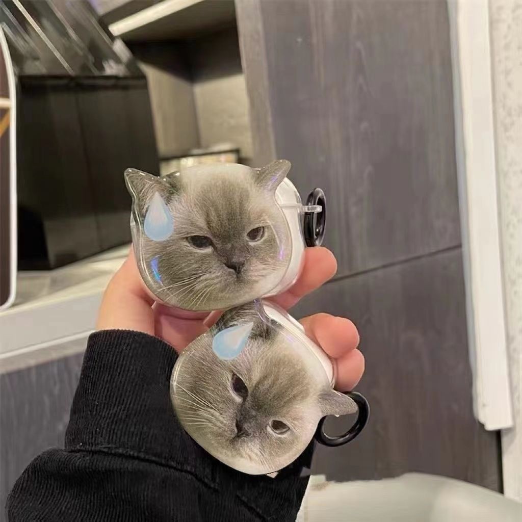 น่ารัก Wordless Cat เหมาะสําหรับ lenovo ea110 โปร่งใสกันกระแทก Soft Shell lenovo ea110 Shell