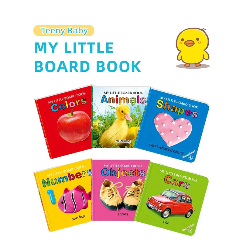 0-2 Years English Children Cognitive Books Children's Enlightenment Books Children's Early Education