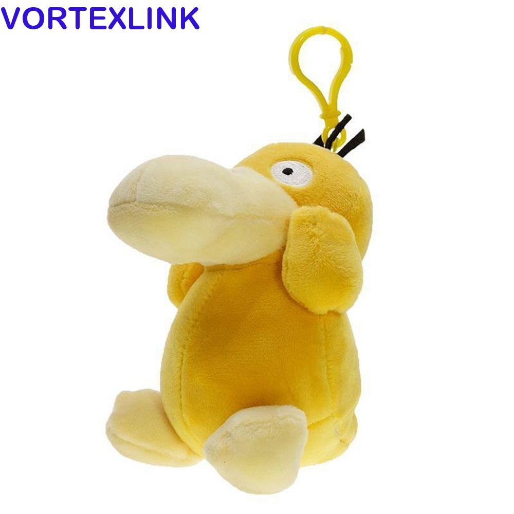 VORTEXLINK Pokemon Psyduck จี้ที่ไม่ซ้ํากัน Creative กุญแจรถแหวนเครื่องประดับ Psyduck พวงกุญแจออกแบบ
