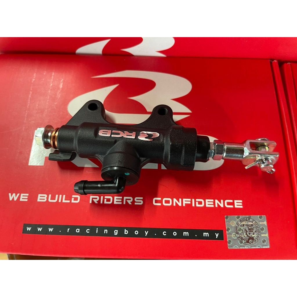 ปั๊มกระทุ้งหลัง RCB E12 (R) 14mm. RACING BOY แท้ ระยะห่างระหว่างรูน๊อต 5 ซม. ใส่รถได้ทุกรุ่น ปั๊มกระทุ้งเบรกหลัง - รูปที่ 3