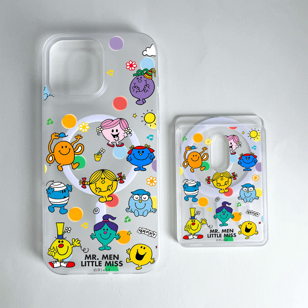 การ์ตูนน่ารักรูปแบบมอนสเตอร์น้อยหลายสีผู้ถือบัตรป้องกันกรณีสําหรับiPhone 11promax 12 13pro15pro 15promax 14 14promax 14pro 16 pro max 16 Plusคู่กรณี