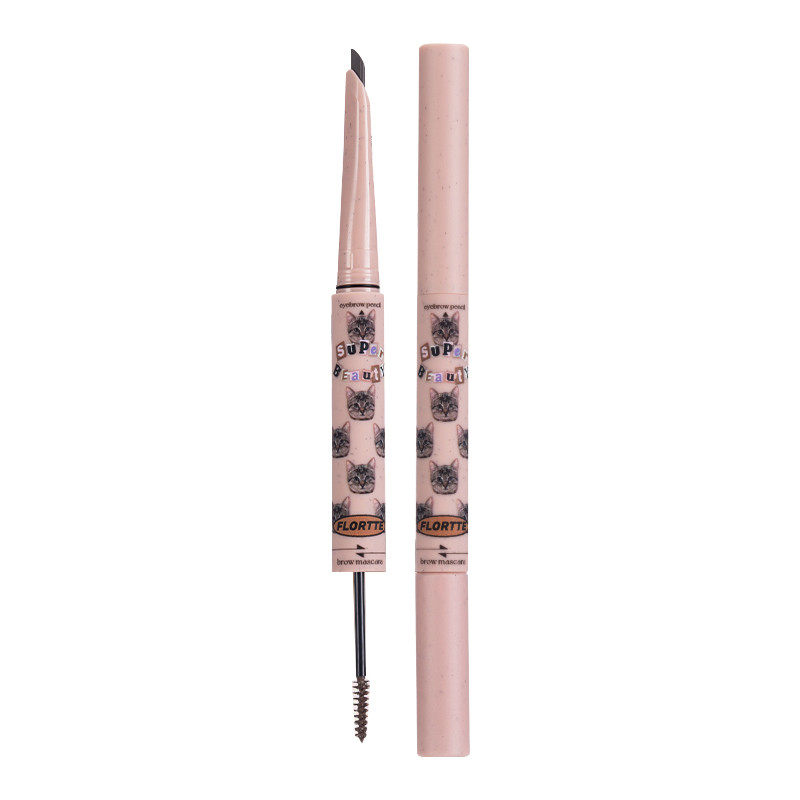 Flortte ดินสอเขียนคิ้ว Double-Headed Blade ดินสอเขียนคิ้ว Eyebrow Dyeing Paste Two-In-One ยาวนานกันน้ําสีไม่ Decolorization ดินสอเขียนคิ้ว ราคา ถูกที่สุด ดีลบีเคเค แกลเลอรีภาพที่ 9