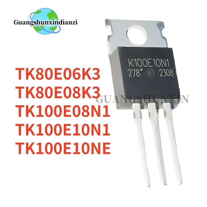 1-5PCS TK100E10N1 K100E10N1 TK80E08K3 K80E08K3 TK80E06K3A K80E06K3A TK100E08N1 K100E08N1 K100E08N1 ท