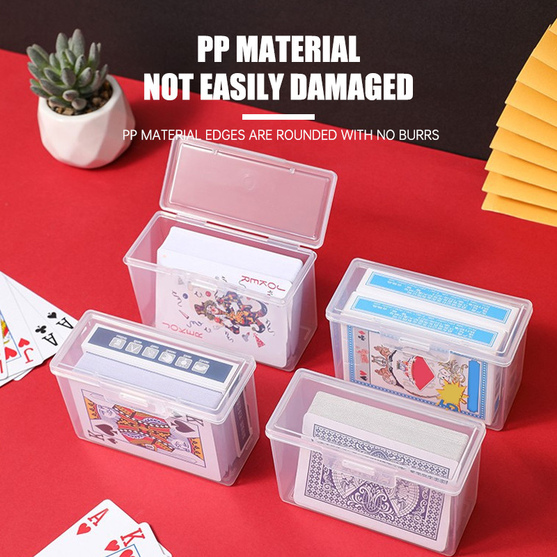 ✨กล่องแยกนามบัตร กล่องเก็บไพ่โป๊กเกอร์ กล่องเก็บบัตรประชาชน กล่องเก็บพลาสติก🍀 - รูปที่ 5
