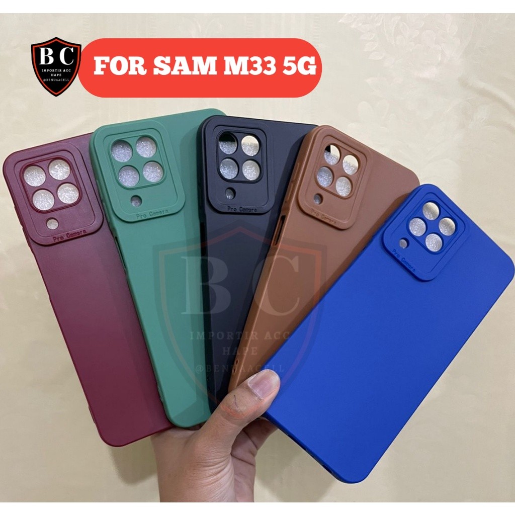 CASE SAMSUNG A01 - SOFTCASE PRO CAMERA SAMSUNG M34 5G M33 5G A01 M01 A01 CORE - BC88