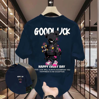 👕 เสื้อยืด Oversize คอตตอน 100% 💯 ลาย “THE VIOLENT” ⚡ น่ารัก มินิมอล สไตล์เกาหลี ใส่สบาย พร้อมส่งจากไทย 🇹🇭