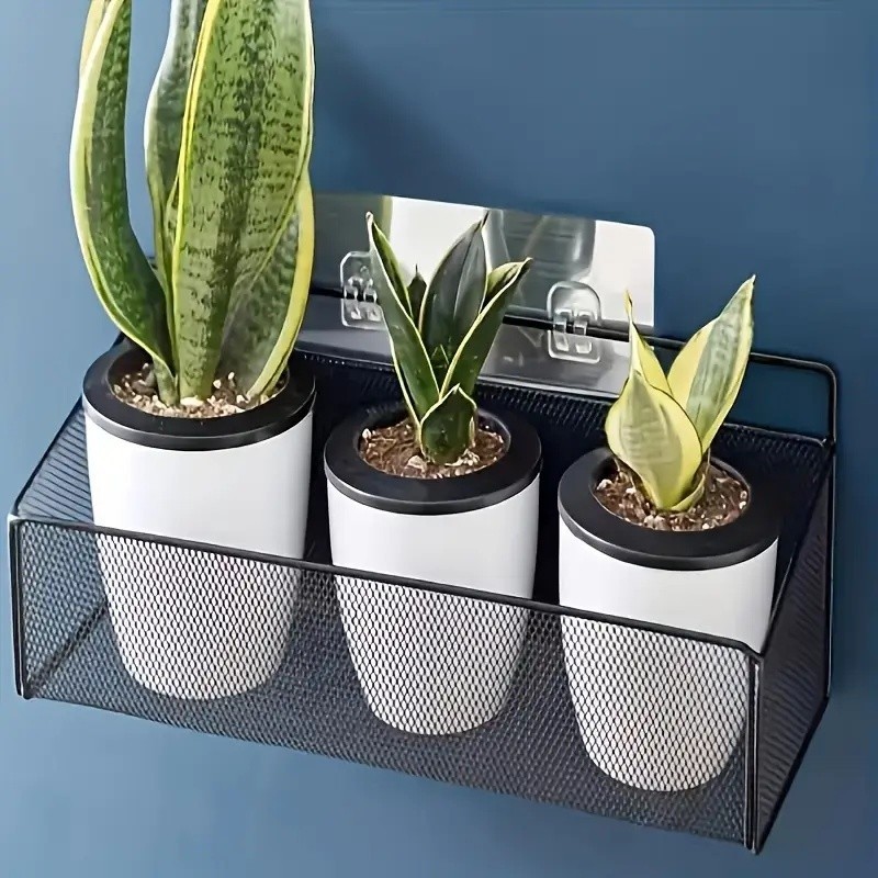 Crystal ตะขอแขวนชั้นวางแบบใส ตะขอติดผนังแบบมีกาวในตัว ตะขออเนกประสงค์ ตะขอแขวนผนังติดผนัง ไม่ต้องเจาะ - รูปที่ 5