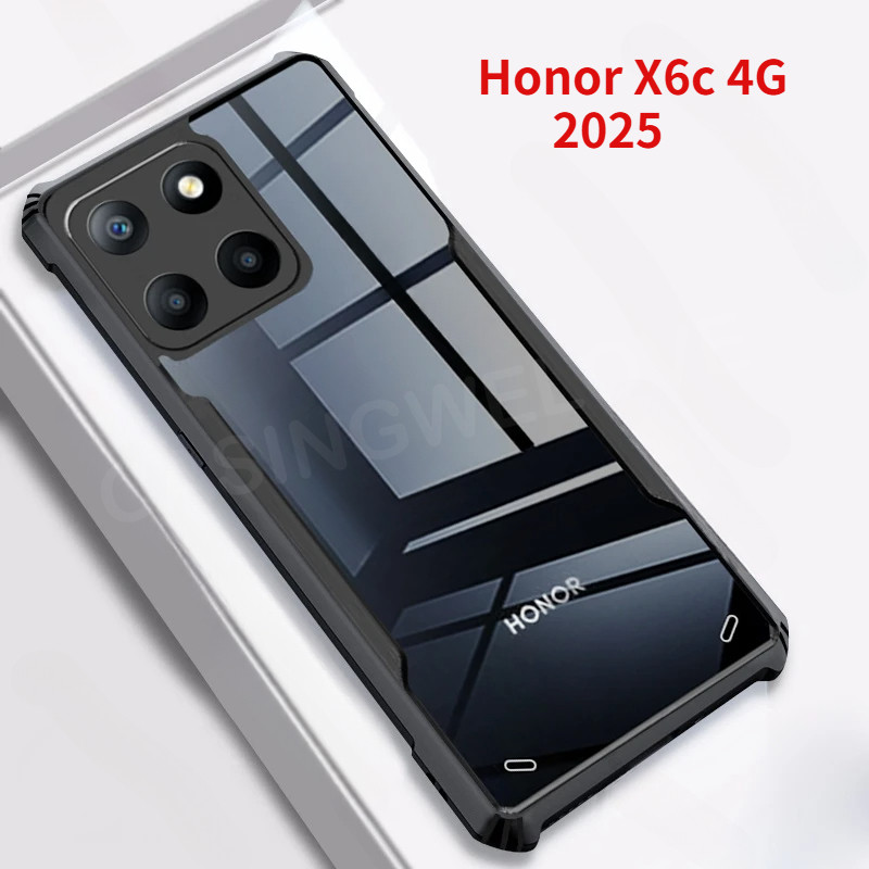 สําหรับ Honor X6c 4G 2025 อะคริลิคเคสโทรศัพท์สําหรับ Honor X6c HonorX6c X 6 c X6 X6b X6a AB c 6c 5G 