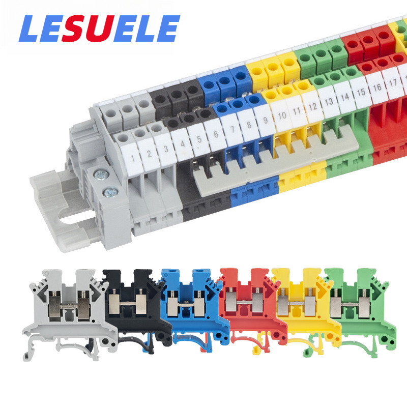 เทอร์มินัล UK2.5 B Screw Feedback 2.5mm2 ขั้วต่อสายไฟสากล UK2.5 UK 2.5