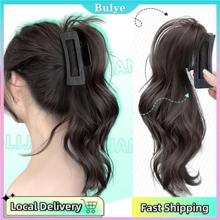 (จัดส่งในพื้นที่) 35ซม ผมหางม้าสูงวิกผมคลิป สินค้าฮอตตี้ สาวทุกวันเพิ่มปริมาณต่อผม