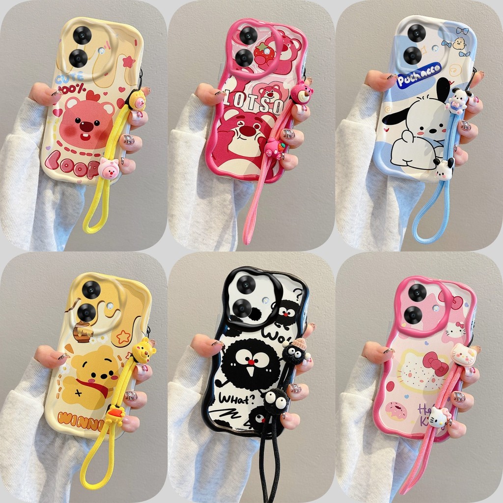 เคส REALME NOTE 60 NOTE 60X สไตล์อนิเมะป้องกันการตก เคสซิลิโคนอ่อนนุ่ม TYMR2