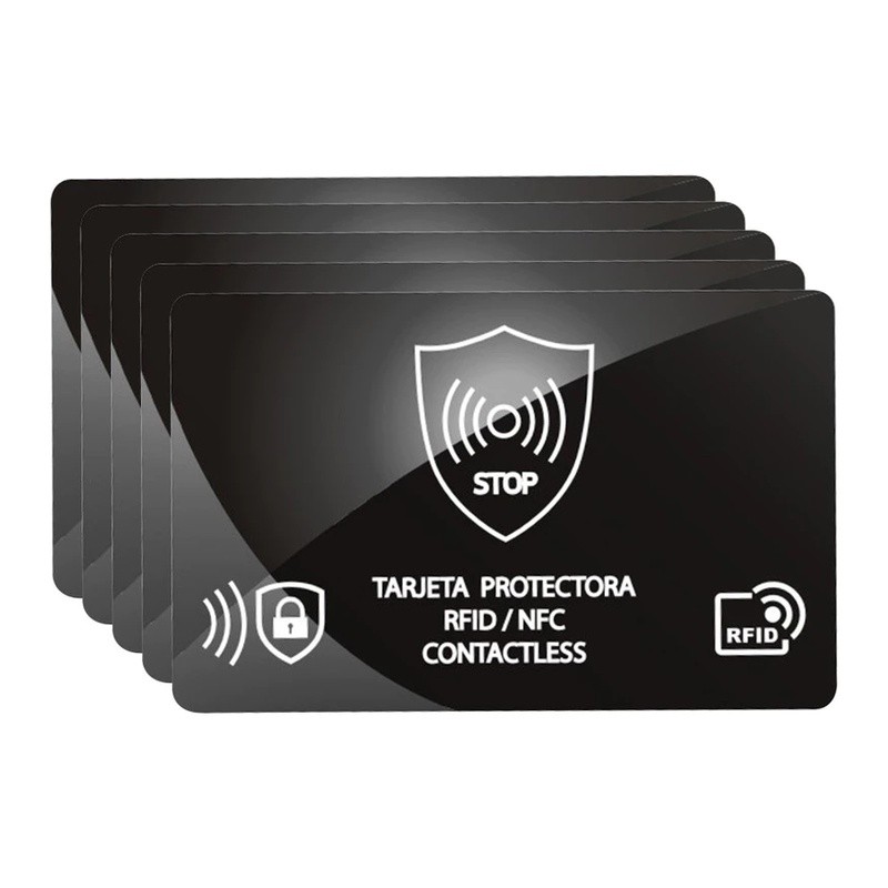 ใหม่สไตล์ RFID Blocking Card One Card ป้องกันยางกระเป๋าสตางค์ NFC Debit บัตรเครดิตหนังสือเดินทาง Pro