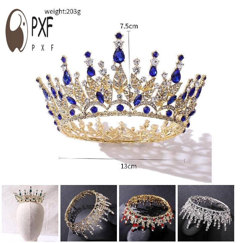 ราชินีเครื่องประดับผมคานผ้าโพกศีรษะขายดีโลหะผสมฝังเพชรเจ้าสาวอุปกรณ์จัดงานแต่งงาน - รูปที่ 6