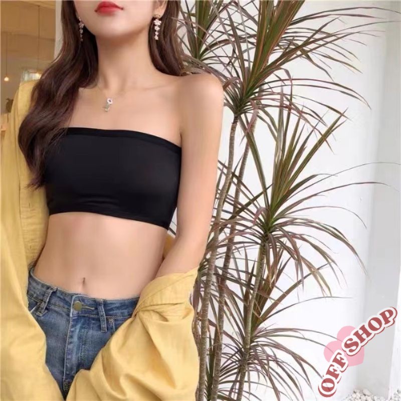 OFF SHOP  ใหม่ 2025 เสื้อเกาะอก สาวอวบใส่ได้จ้า ทรงสวยแมตช์ง่าย ผ้านิ่มใส่สบาย ”MX-2 ราคา ถูกที่สุด ดีลบีเคเค แกลเลอรีภาพที่ 3