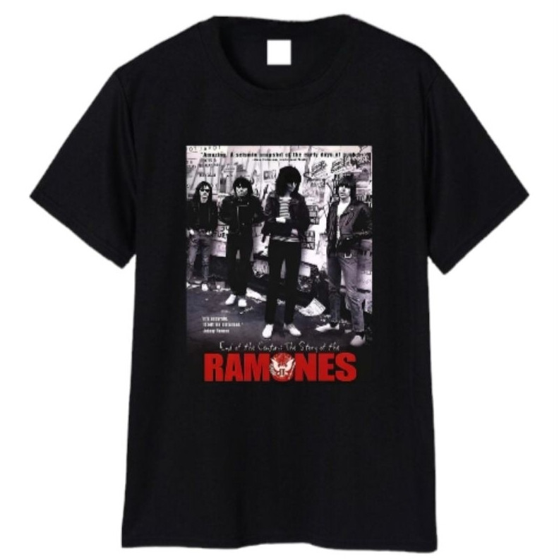 (C0D) SPEEDOFF RAMONES Band เสื้อยืดผู้ชาย Distro เสื้อยืดหนา 24s