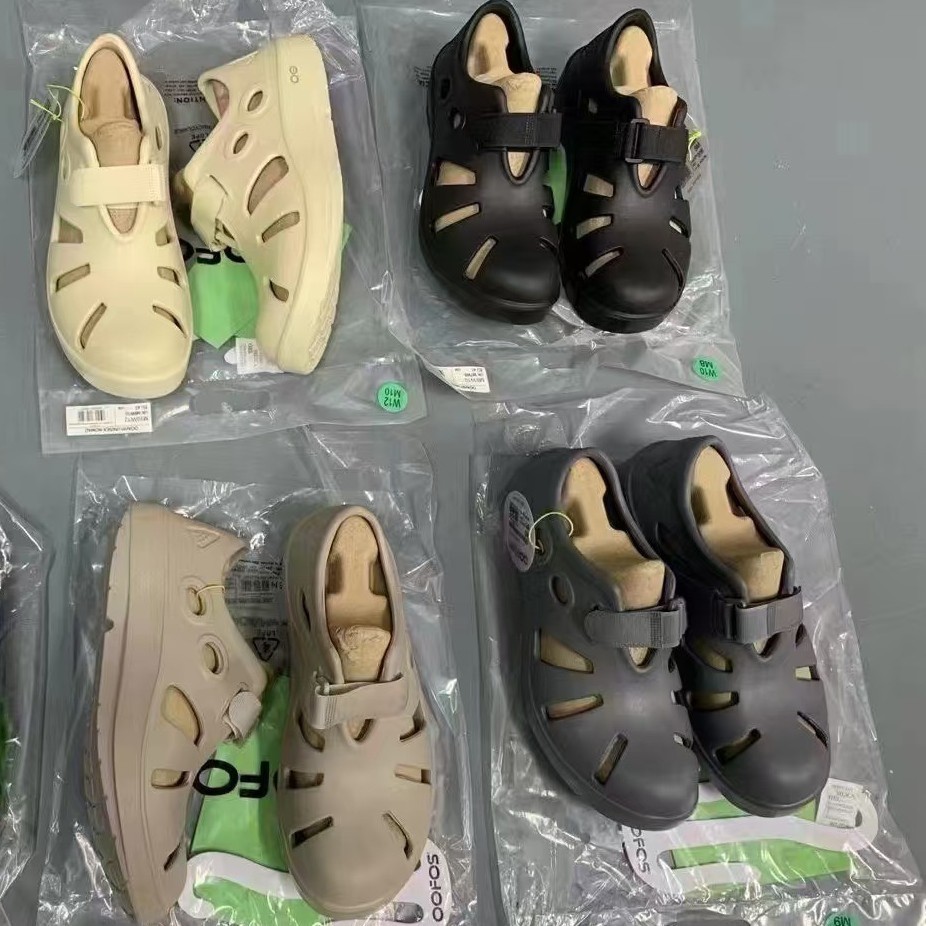 OOF Sports Beach รองเท้าแตะเป่าโถวด้านล่างหนา