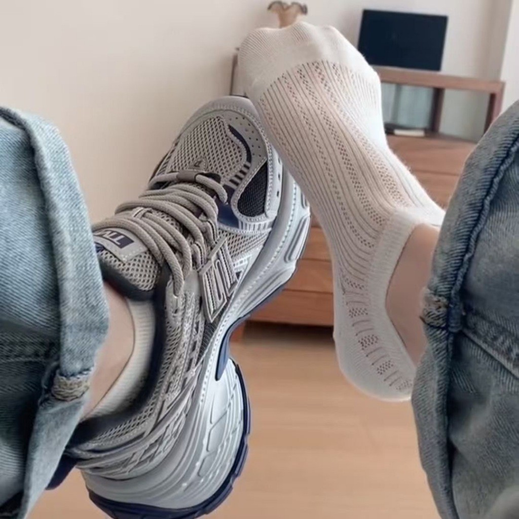 SY SHOP899 ถุงเท้าข้อเว้า ถุงเท้าแฟชั่น (5สี/10คู่ ) เนื้อผ้านุ่ม ใส่ได้ทั้งหญิง-ชาย NO.W128 - รูปที่ 6