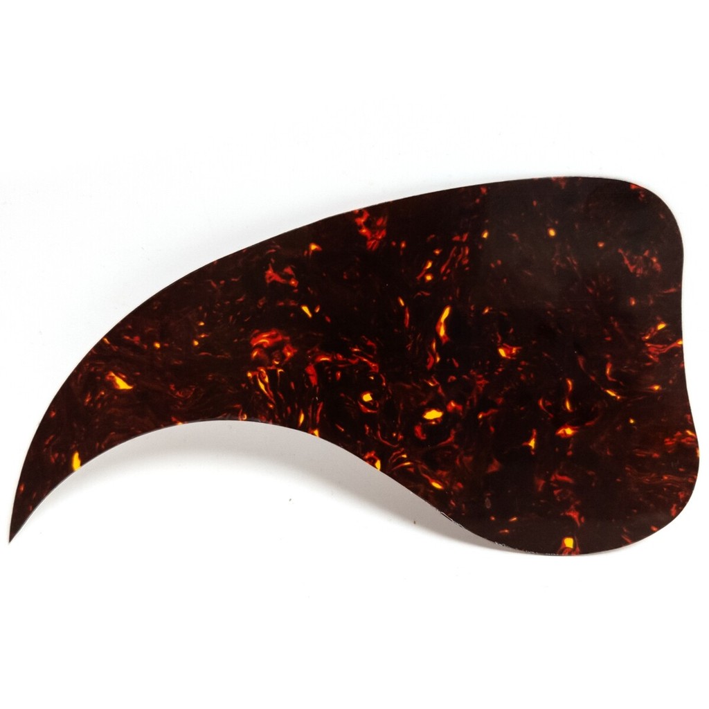 J45 Acoustic Guitar Pickguard Dark Brown Tortoise Shell Self-Adhesive Scratch Plate
