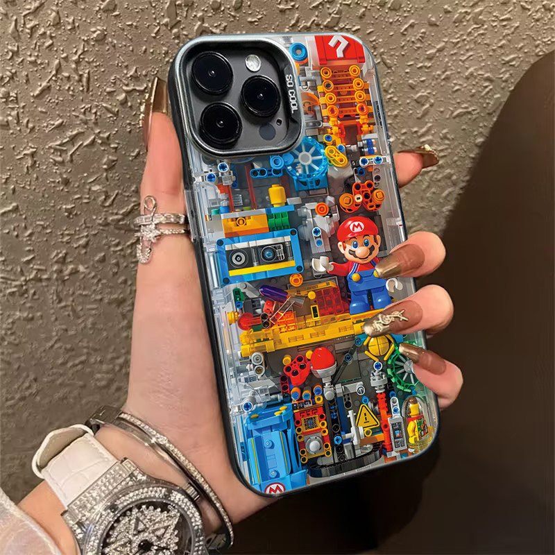 เคส Samsung A55 A05S A06 A05 A23 A04 A32 A15 A12 A03 A14 A51 A54 A13 A24 A34 A50 อาคารที่น่าสนใจ มาริโอ น่ารัก
