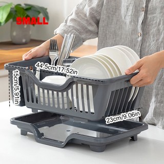 Plastic Drainer Holder Kitchen Dish Bowl Plate Drying Utensils Rack Sink Organizer Storage Kitchen