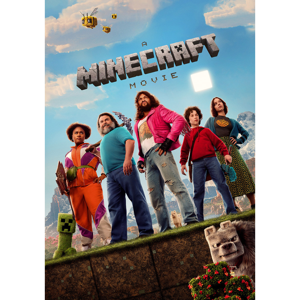 A Minecraft Movie ไมน์คราฟต์ มูฟวี่ (2025) DVD หนังใหม่ มาสเตอร์ พากย์ไทย