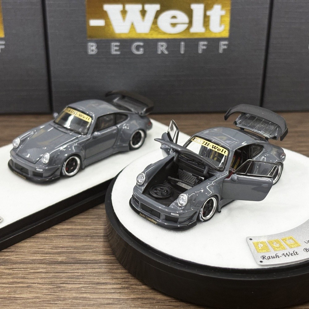 PGM 1:64 Porsche RWB 930 Cement Grey