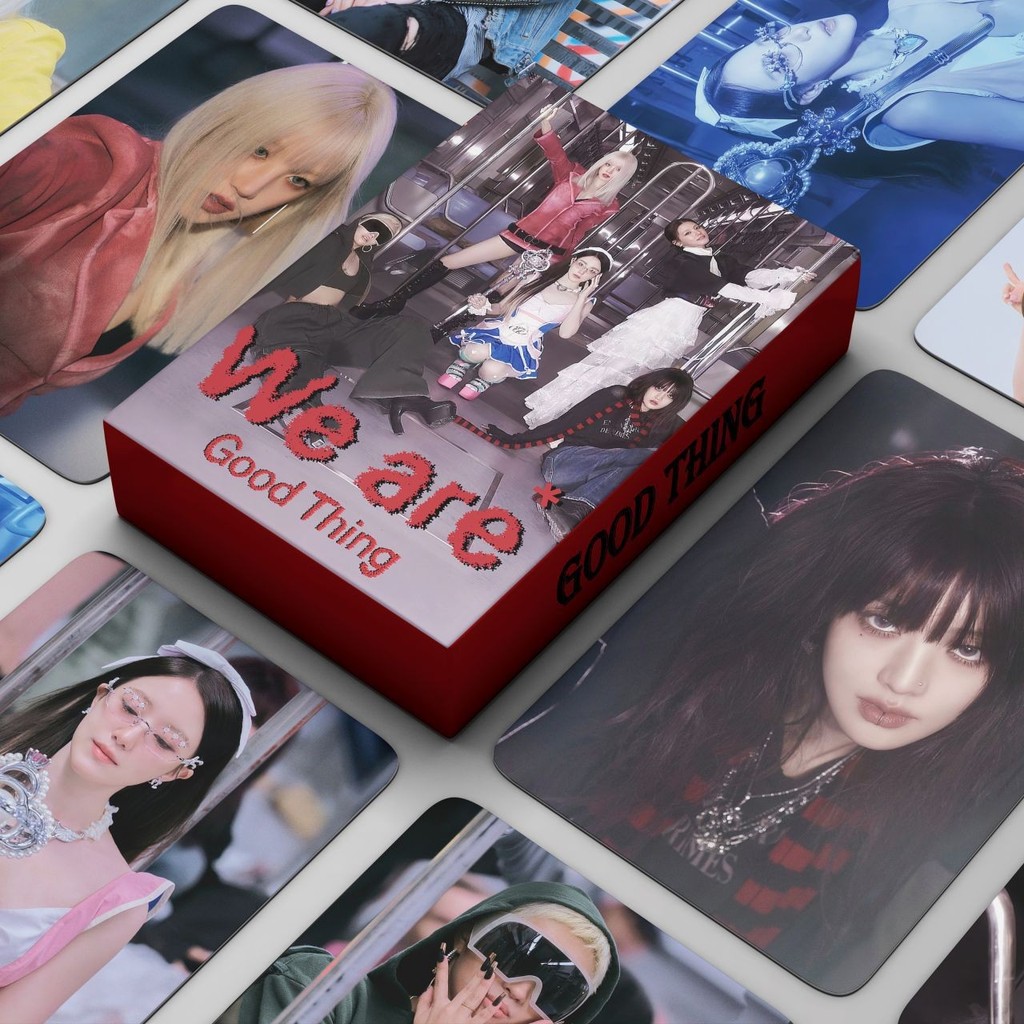 GIDLE I-DLE การ์ดโลโม่ THING GOOD MINNIE การ์ดรูปถ่าย 55 ชิ้น