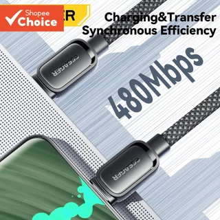 Essager 29W 60W 100W สายเคเบิลข้อมูลแม่เหล็ก Type C Ios USB A สายชาร์จเร็ว สําหรับโทรศัพท์
