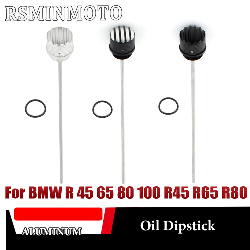 รถจักรยานยนต์น้ํามัน Dipstick สําหรับ BMW R45 R100 GS R RS RT R80 ST R65 1978-1985 อุณหภูมิน้ํามัน