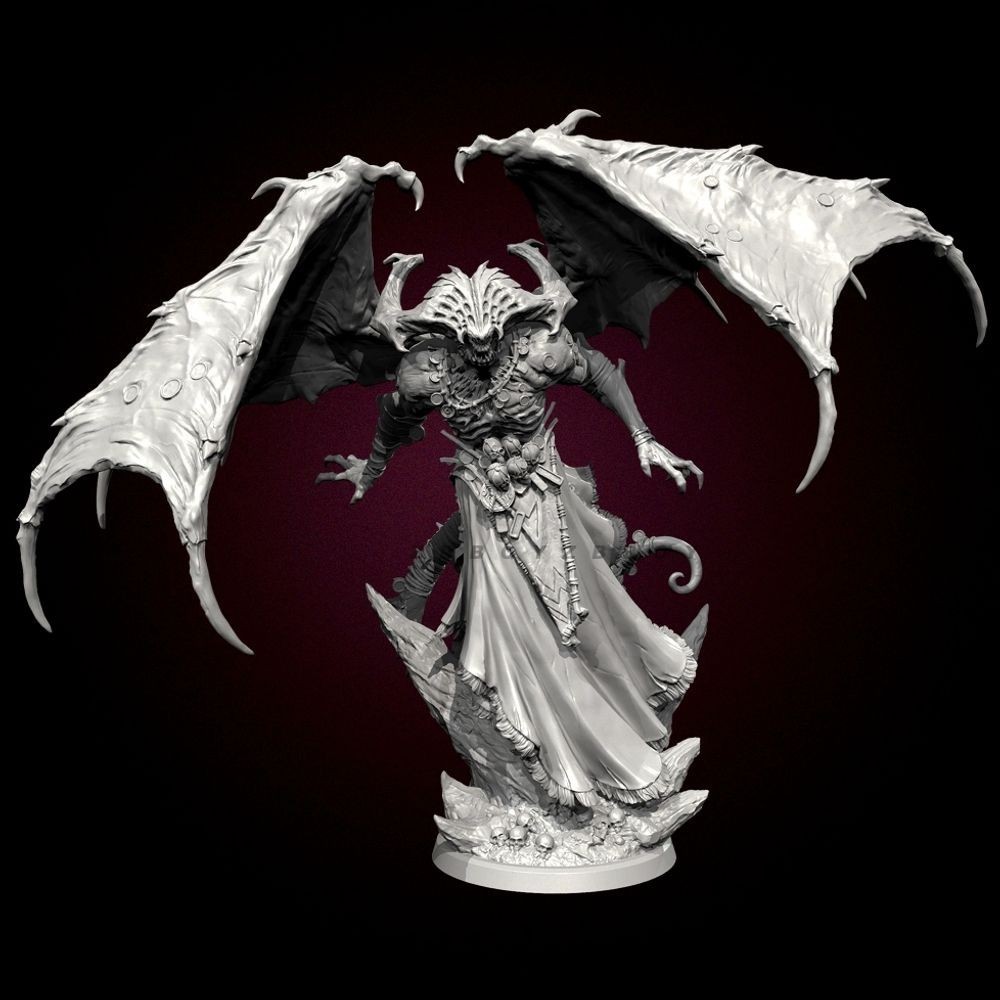 ฟิกเกอร์เรซินขนาด 1:6 ของสัตว์ทะเลลึก 65 มม. 85 มม. 105 มม. โมเดลประกอบสีขาว TD-7383/3D Q9ES