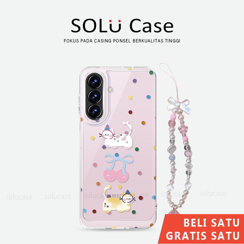 Clear Dot-Point สาวลูกแมวสําหรับ Xiaomi C71 Poco X7 F7 Pro C75 C65 14 14T Pro 15 Ultra X3 Gt F5 Mi 1