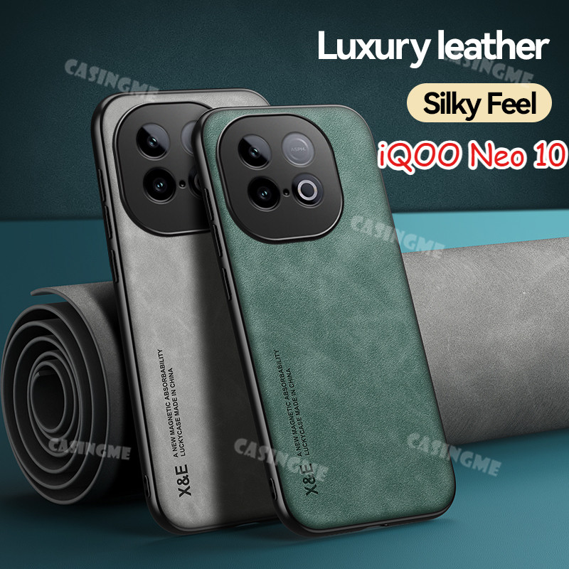 สําหรับ iQOO NEO 10 5G 2025 หนังแกะหนังแม่เหล็กสําหรับ iQOO Neo10 NEO 10 iqooNeo10 Neo10 10Neo 5G 20