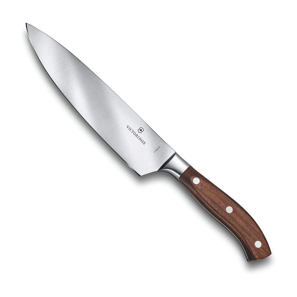 VICTORINOX Chef Knife 20cm Wood Granmetre Forged Gyuto Knife Professional Use 7.7400.20G